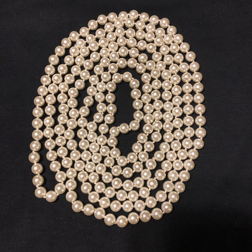 Premier Designs Pearl Necklace...super long!!